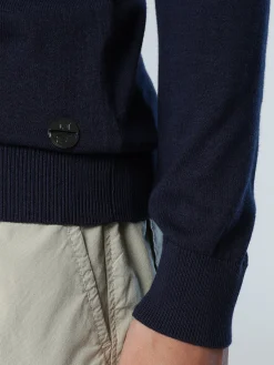 Outlet^North Sails 'Aloe V-neck Top NAVY BLUE