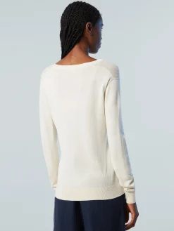 Outlet^North Sails 'Aloe V-neck Top ALOMOND CREAM