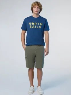Shorts^North Sails 'America Gabardine Cargo Shorts DUSTY OLIVE