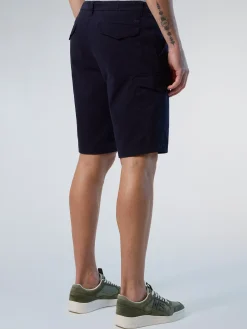 Shorts^North Sails 'America Gabardine Cargo Shorts NAVY BLUE