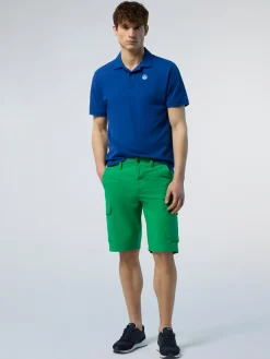Shorts^North Sails 'America Poplin Cargo Shorts GREEN BEE