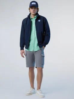 Shorts^North Sails 'America Poplin Cargo Shorts SLATE GREY