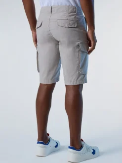 Shorts^North Sails 'America Poplin Cargo Shorts CONCRETE GREY