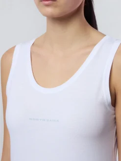 Outlet^North Sails 'Bamboo Tank Top WHITE