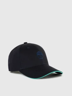 Accessories^North Sails 'Baseball Cap With Contrast Piping NAVY BLUE