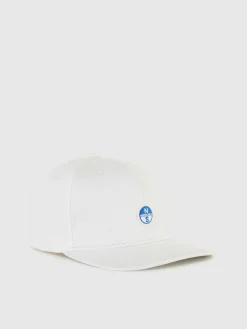 Accessories^North Sails 'Baseball Cap With Logo Patch MARSHMALLOW