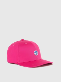 Accessories^North Sails 'Baseball Cap With Logo Patch FUXIA PURPLE