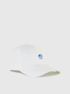 Accessories^North Sails 'Baseball Cap With Logo Patch WHITE