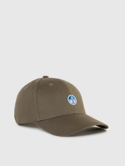 Accessories^North Sails 'Baseball Cap With Logo Patch DUSTY OLIVE