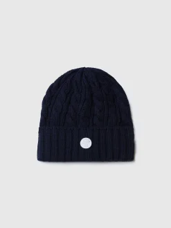 Outlet^North Sails 'Cable-knit Beanie NAVY BLUE