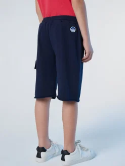 Shorts^North Sails 'Cargo Sweat Shorts NAVY BLUE