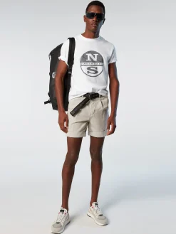 Outlet^North Sails 'Chino Shorts With Pleats DOVE