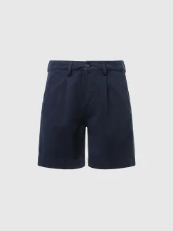 Outlet^North Sails 'Chino Shorts With Pleats NAVY BLUE