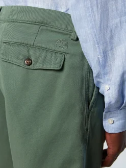 Outlet^North Sails 'Chino Shorts With Pleats MILITARY GREEN