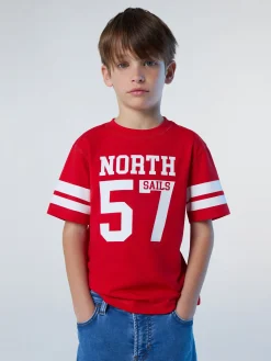 T-shirts^North Sails 'College T-shirt RED