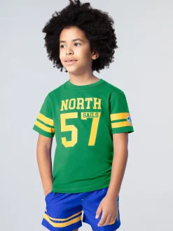 T-shirts^North Sails 'College T-shirt GREEN BEE