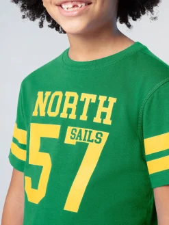 T-shirts^North Sails 'College T-shirt GREEN BEE