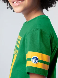 T-shirts^North Sails 'College T-shirt GREEN BEE