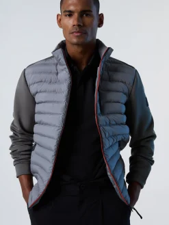 Jackets^North Sails 'Commuter Hybrid Jacket SLATE GREY