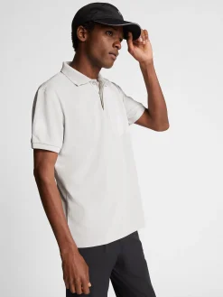 Outlet^North Sails 'COOLMAX® Piqué Polo Shirt GREY VIOLET