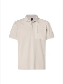 Outlet^North Sails 'COOLMAX® Piqué Polo Shirt GREY VIOLET