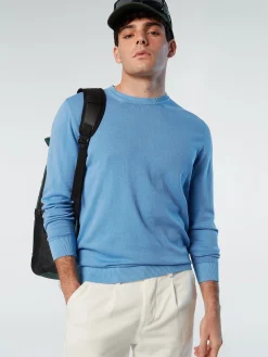 Outlet^North Sails 'Crew-neck Jumper CORNFLOWER BLUE