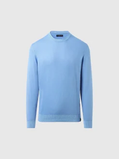 Outlet^North Sails 'Crew-neck Jumper CORNFLOWER BLUE
