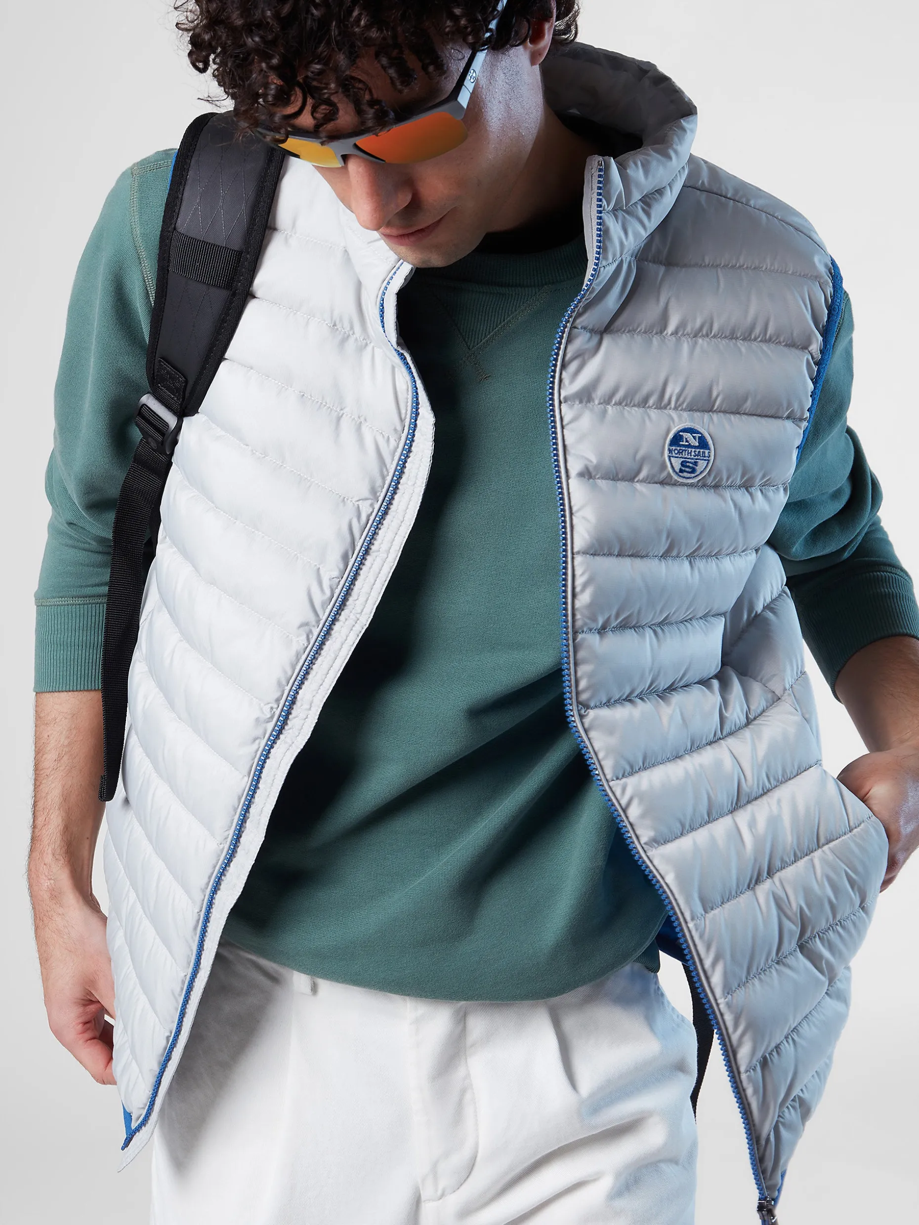 Outlet^North Sails 'Crozet Vest GREY VIOLET