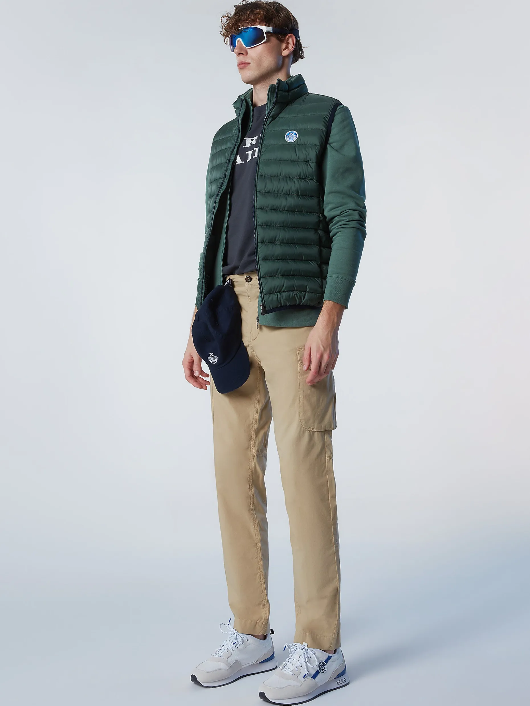 Outlet^North Sails 'Crozet Vest MILITARY GREEN
