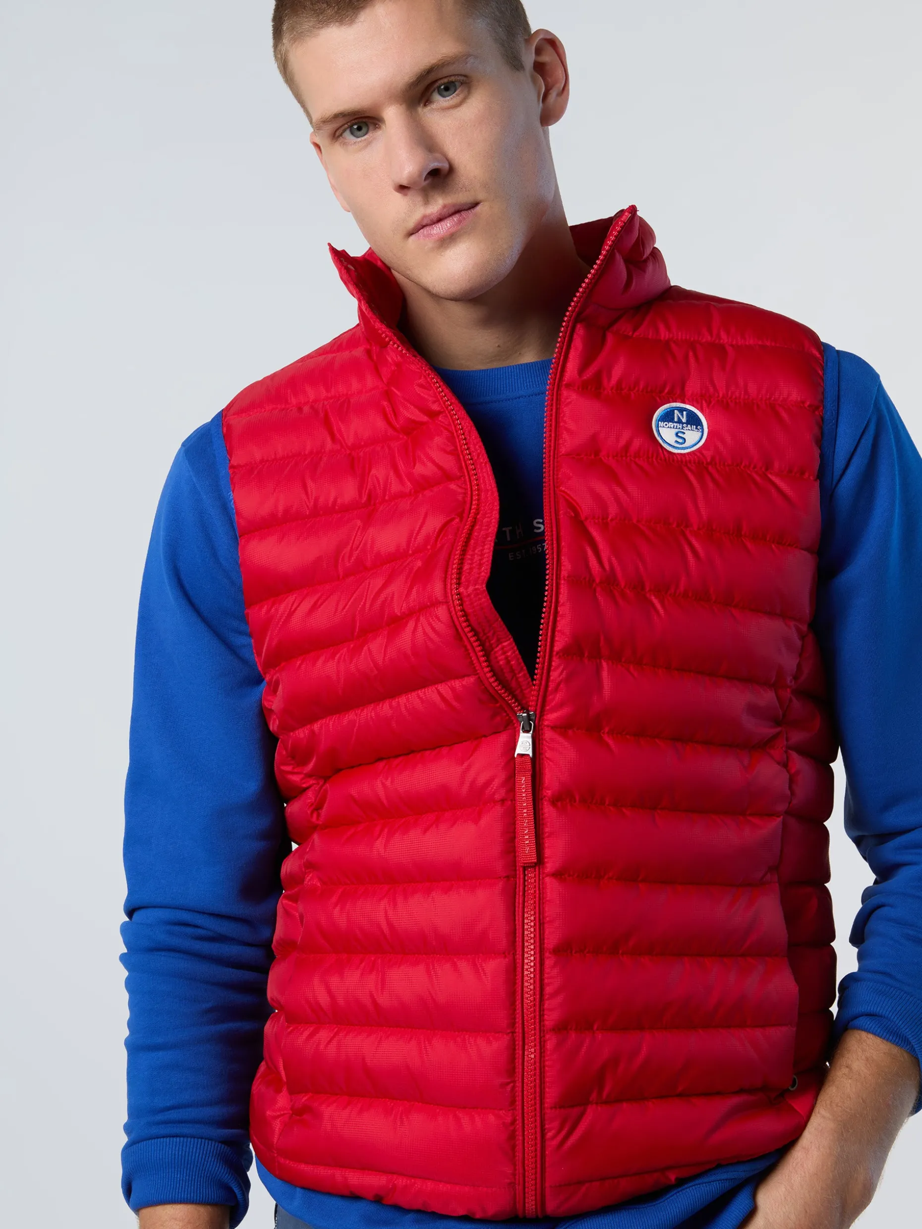 Vests|Jackets^North Sails 'Crozet Vest RED