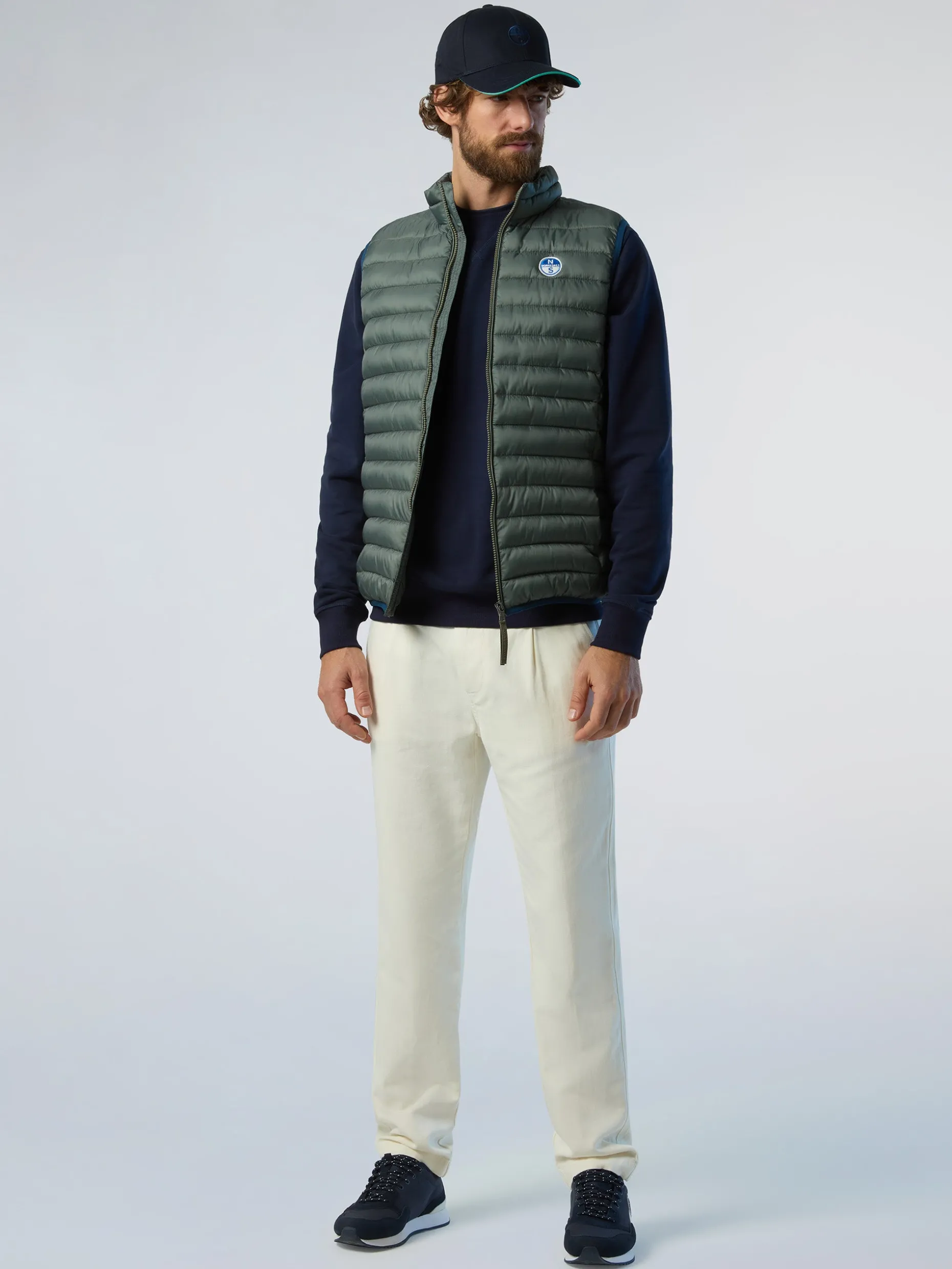 Vests|Jackets^North Sails 'Crozet Vest DUSTY OLIVE