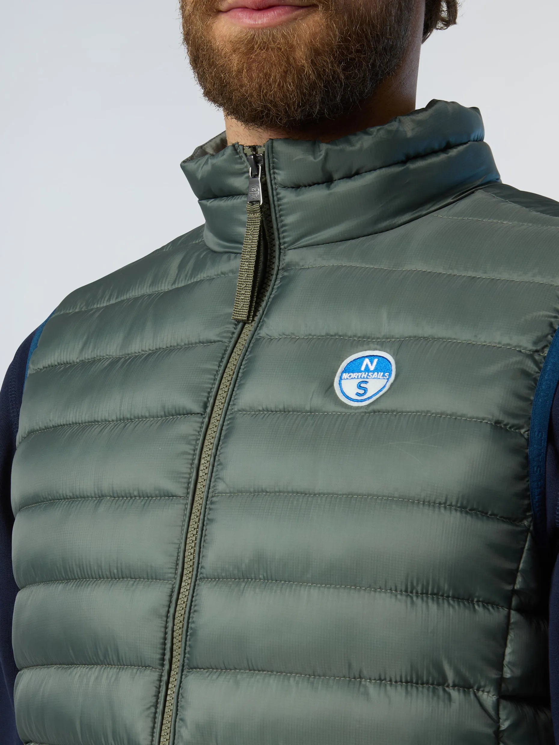 Vests|Jackets^North Sails 'Crozet Vest DUSTY OLIVE