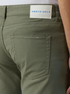Trousers^North Sails 'Davis Stretch Dobby Pants DUSTY OLIVE