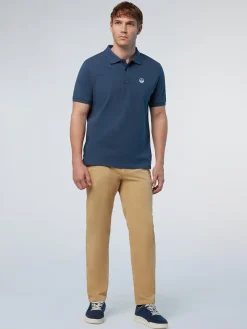 Trousers^North Sails 'Defender Gabardine Chinos HONEY