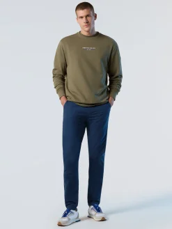 Trousers^North Sails 'Defender Poplin Chinos DARK DENIM