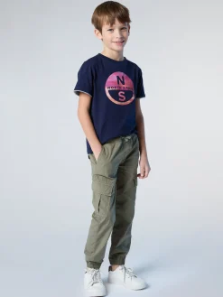 Trousers^North Sails 'Drawstring Cargo Pants DUSTY OLIVE