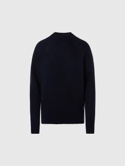Outlet^North Sails 'Eco Cashmere Mock-neck NAVY BLUE
