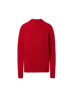 Outlet^North Sails 'Eco Cashmere Mock-neck RED