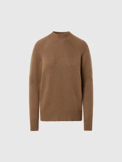Outlet^North Sails 'Eco Cashmere Mock-neck CAMEL