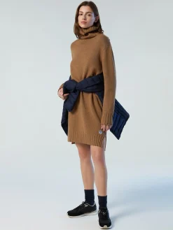 Outlet^North Sails 'Eco Cashmere Roll-neck Dress CAMEL