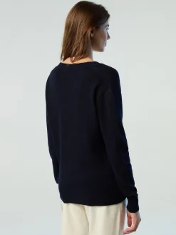 Outlet^North Sails 'Eco Cashmere V-neck Sweater NAVY BLUE