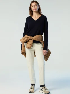 Outlet^North Sails 'Eco Cashmere V-neck Sweater NAVY BLUE