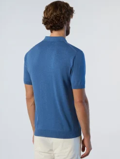 Polo Shirts^North Sails 'Eco Knit Polo Shirt BLUE MELANGE