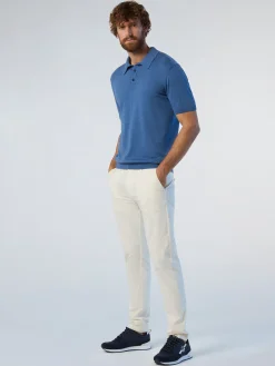 Polo Shirts^North Sails 'Eco Knit Polo Shirt BLUE MELANGE