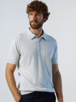 Polo Shirts^North Sails 'Eco Knit Polo Shirt CLOUD MELANGE