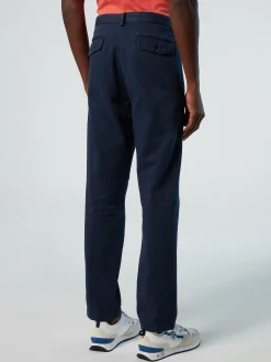 Outlet^North Sails 'Eco Twill Trousers NAVY BLUE