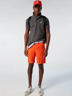 Outlet^North Sails 'Eco-poplin Cargo Shorts BRIGHT ORANGE
