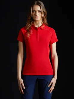 Deckwear & Footwear|Polo Shirts^North Sails 'Fast Dry Polo FW FIERY RED