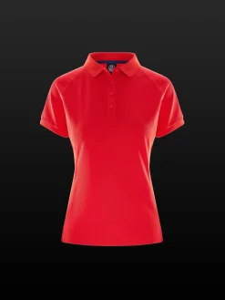 Deckwear & Footwear|Polo Shirts^North Sails 'Fast Dry Polo FW FIERY RED