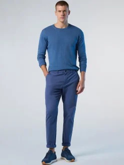Sweaters & Cardigans^North Sails 'Fine Eco Cotton Sweater BLUE MELANGE